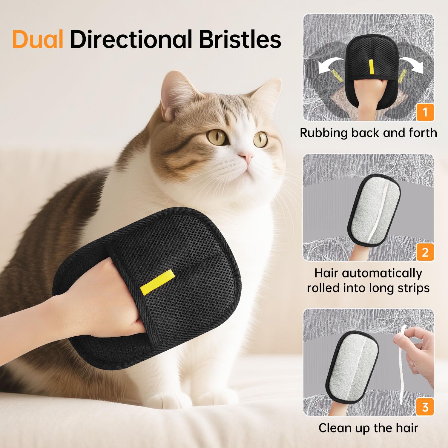 Pet Supplies Grooming - Pet Grooming Gloves Pet Hair Remover