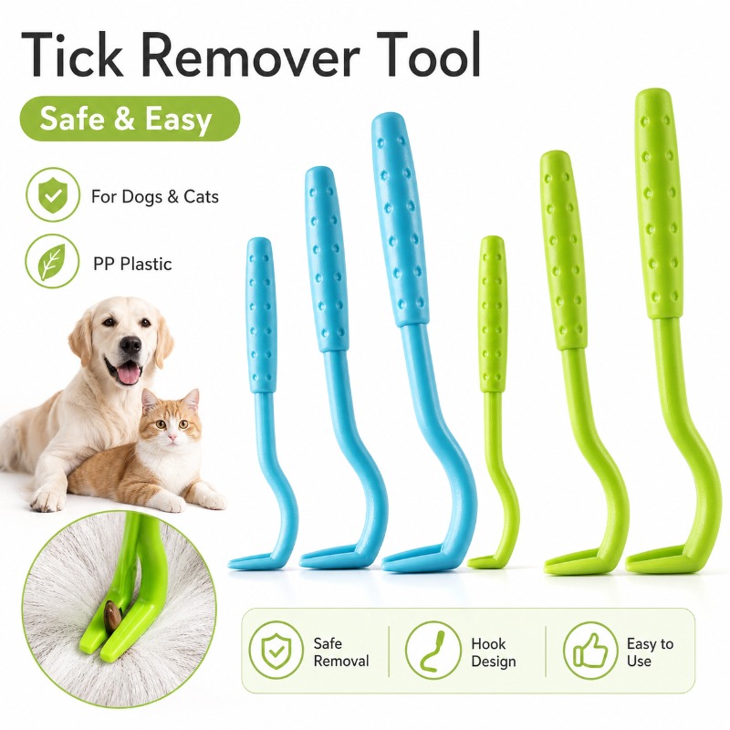 Pet Supplies Grooming - 3PCS Safe Pet Tick Remover Tool