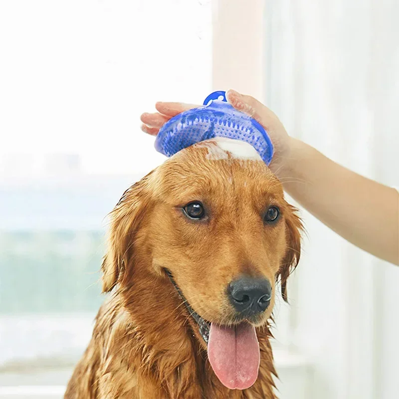 Soft Silicone Pet Bath Brush M - đánh giá và giá Pet Supplies Grooming