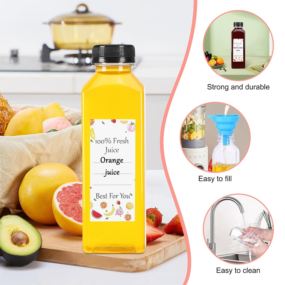 LMETJMA 500ML Juice Bottles PE - đánh giá và giá Pet Supplies In Bulk