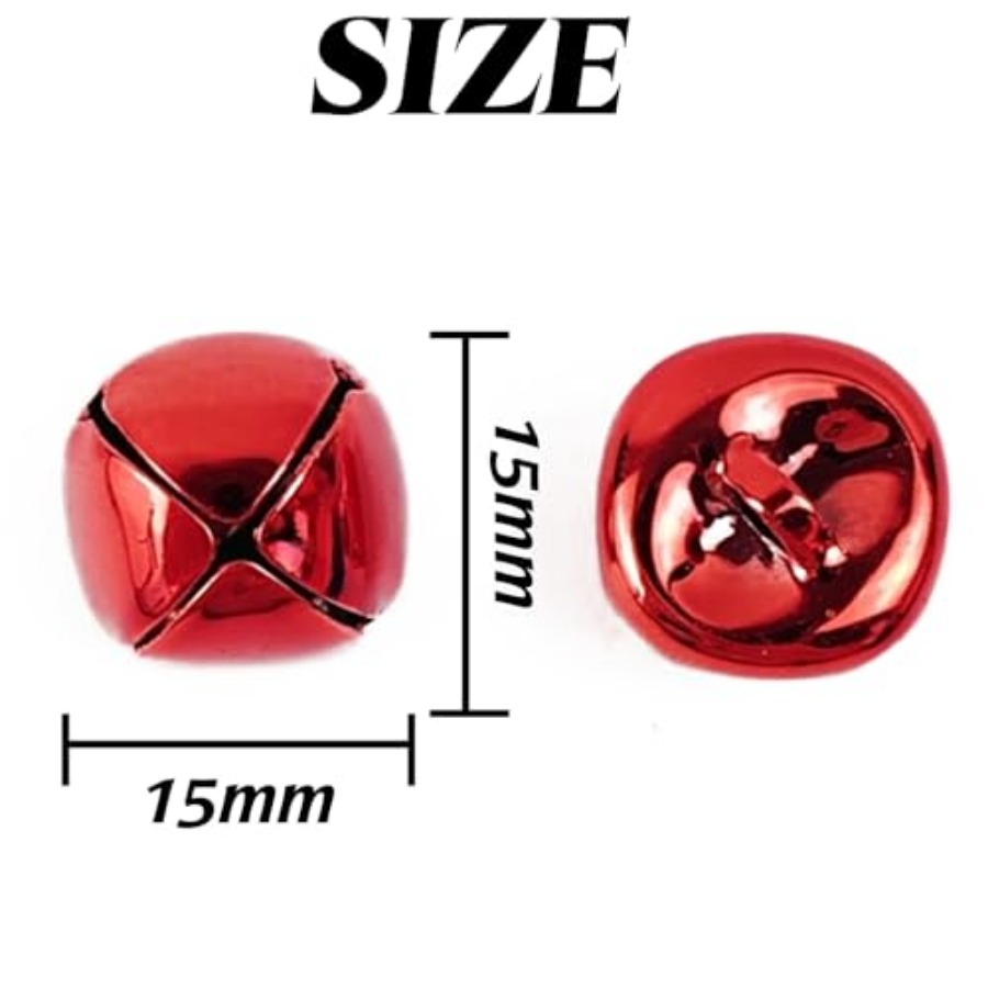 128PCS 0.6inch Jingle Bells 3/ - đánh giá và giá Pet Supplies In Bulk