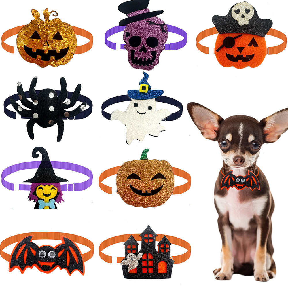 50pcs Halloween Small Dog Cat  - đánh giá và giá Pet Supplies In Bulk