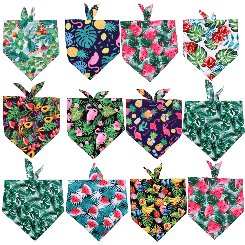 50pcs Dog Bandana Summer Fruit - đánh giá và giá Pet Supplies In Bulk