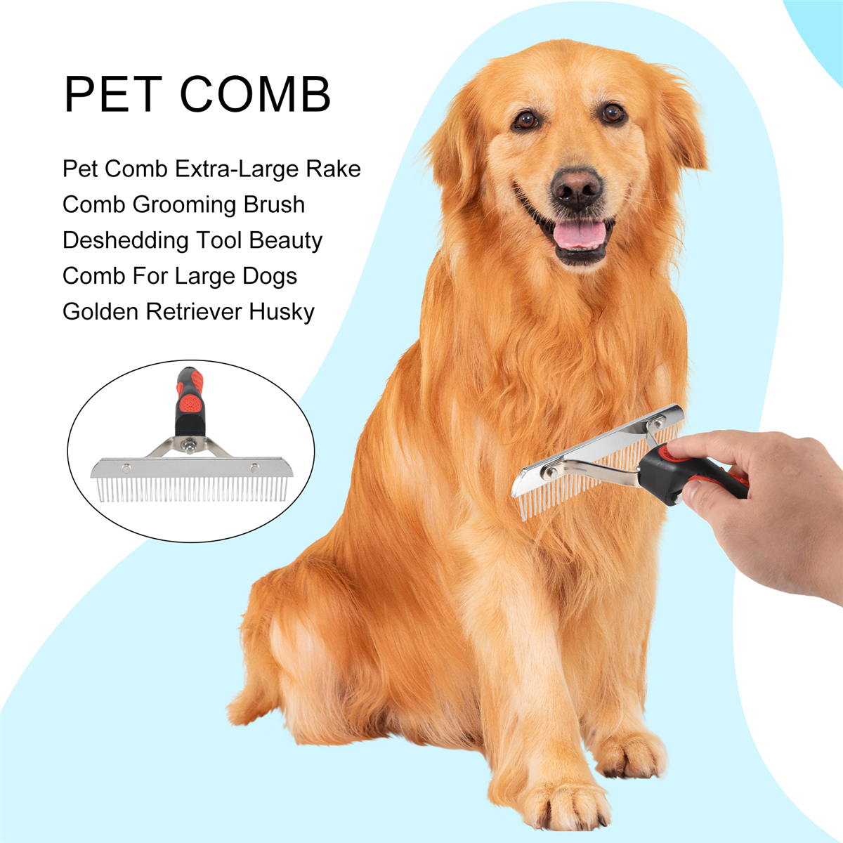 A61KK Pet Comb Extra-Large Rak - đánh giá và giá Pet Supplies Grooming